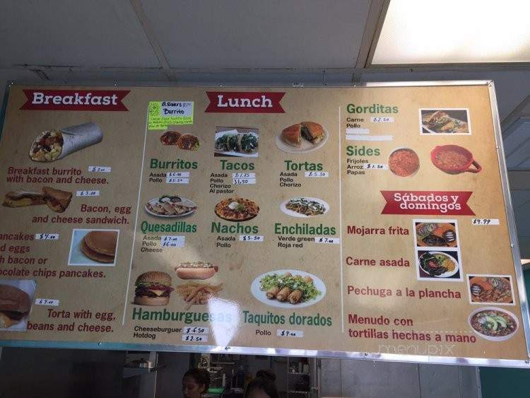 G Sisters - Buford, GA menu_pic