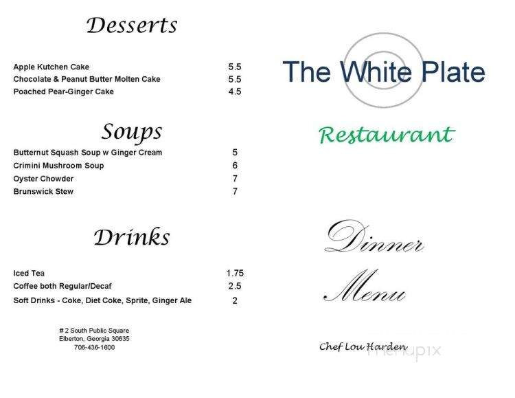 /31263580/The-White-Plate-Restaurant-Elberton-GA - Elberton, GA