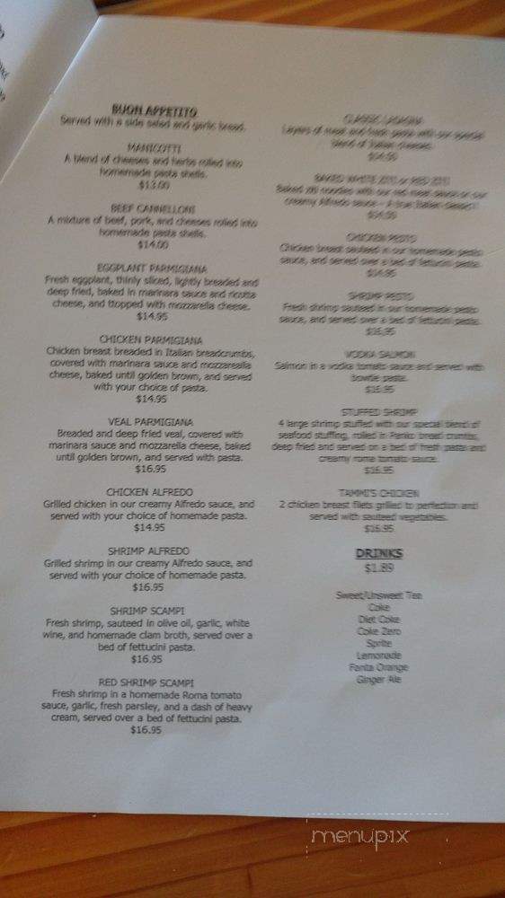 Peter's Cafe - Dudley, GA menu_pic