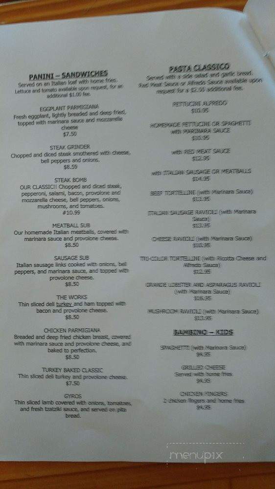Peter's Cafe - Dudley, GA menu_pic