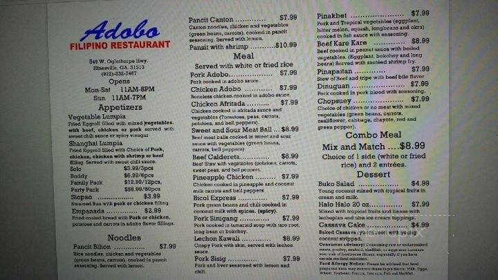 /30622138/Adobo-Filipino-Restaurant-Hinesville-GA - Hinesville, GA