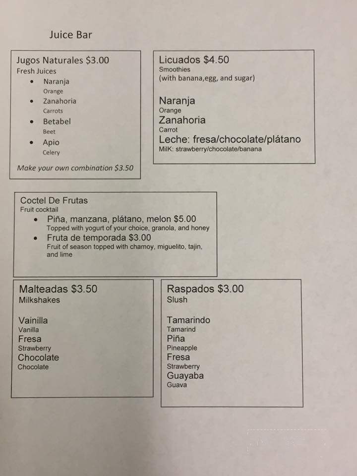 Rigo's Taqueria - Douglas, GA menu_pic