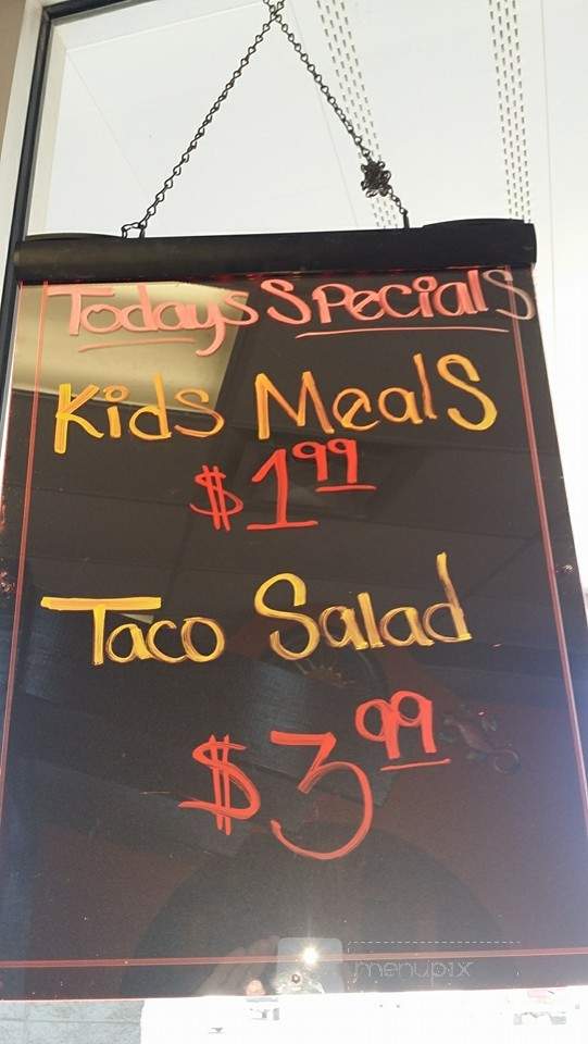 El Patron Mexican Restaurant - Fitzgerald, GA menu_pic