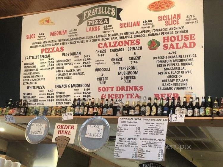 Fratelli's Pizza - Pelham, GA menu_pic