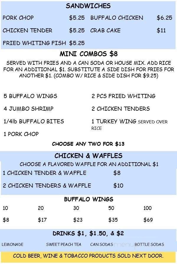 Soul Foods - Daytona Beach, FL menu_pic