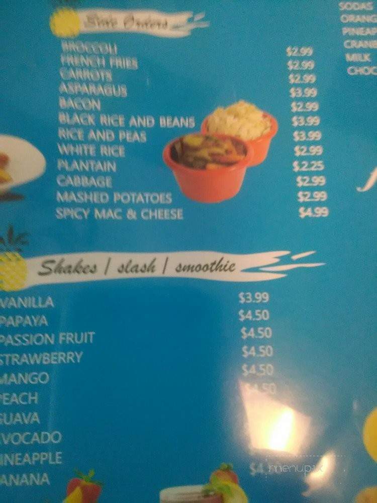 Pineapple's Caribbean American Restaurant - Jacksonville, FL menu_pic