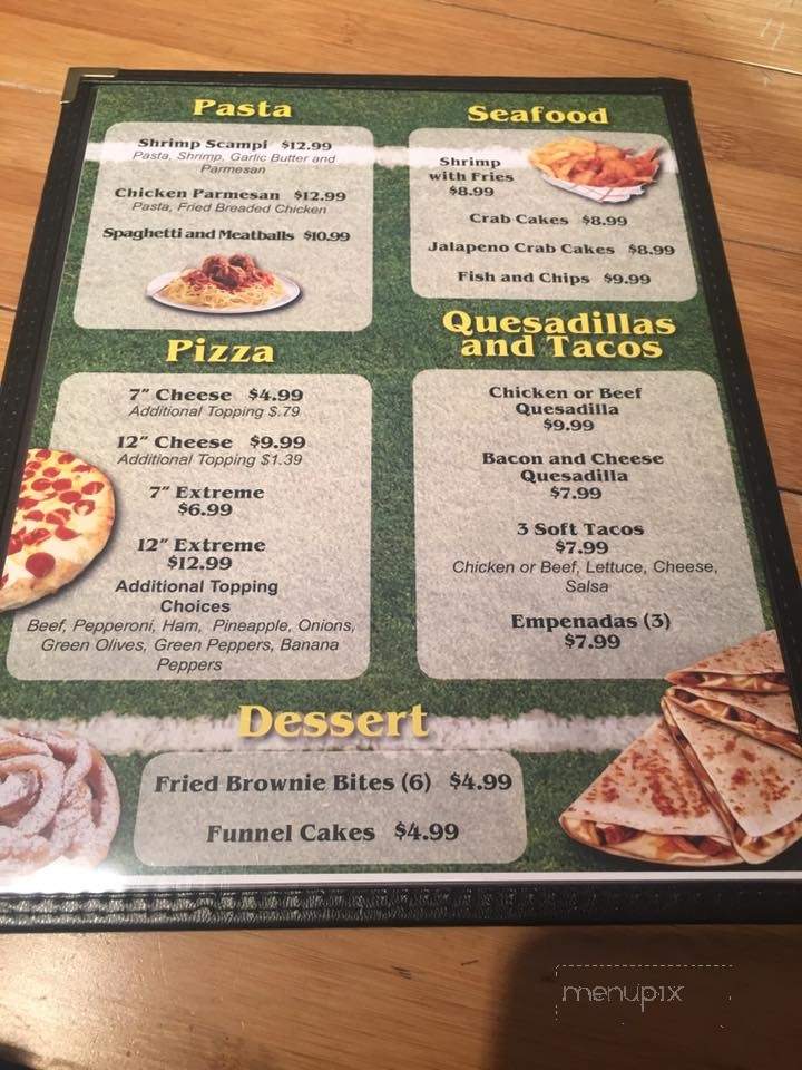 Oceanway Bar & Grill - Jacksonville, FL menu_pic