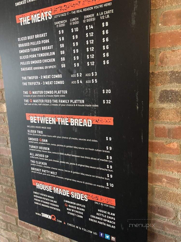 Smkn Q - Jacksonville, FL menu_pic
