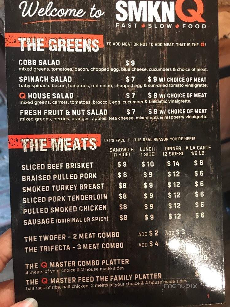 Smkn Q - Jacksonville, FL menu_pic