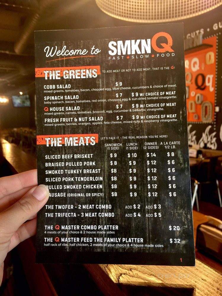 Smkn Q - Jacksonville, FL menu_pic