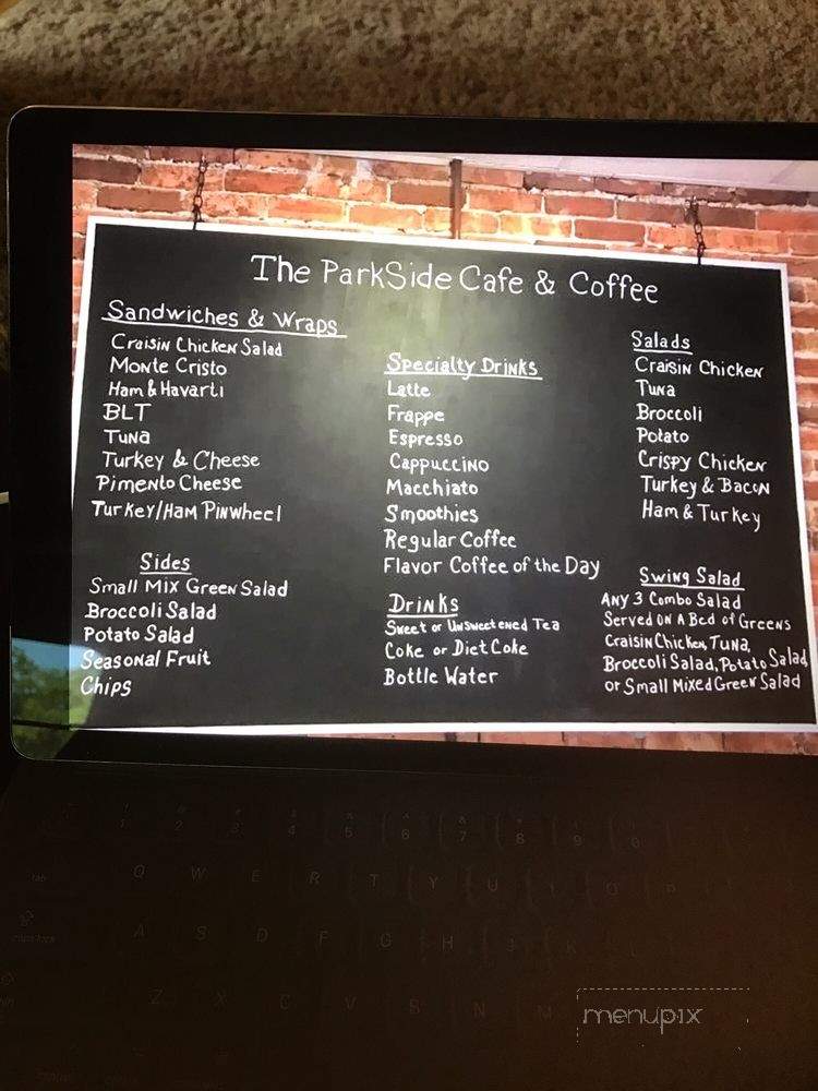 The ParkSide Cafe & Coffee - Perry, FL menu_pic