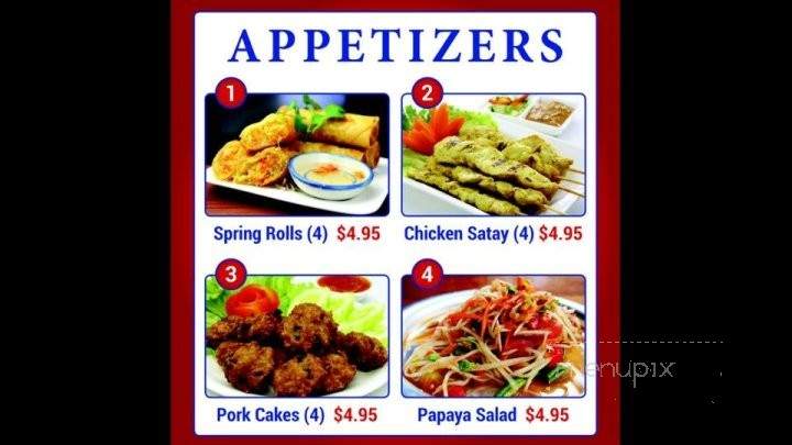 Siam Thai Express - Panama City, FL menu_pic