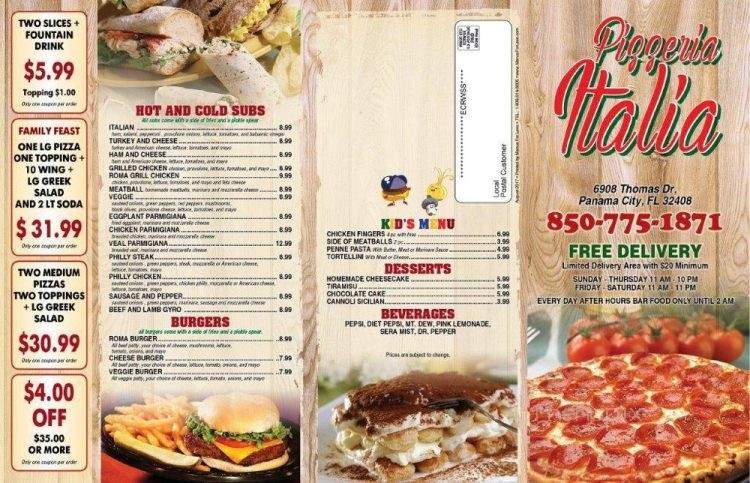 The Bearded Clam - Panama City, FL menu_pic