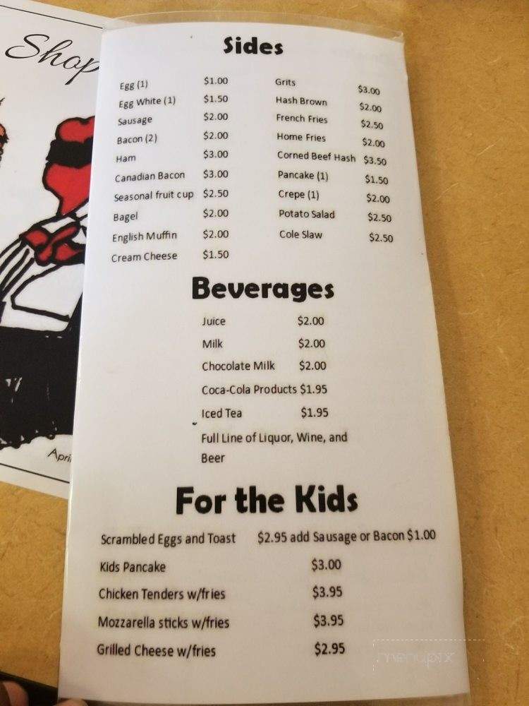 The Coffee Shop - Casselberry, FL menu_pic