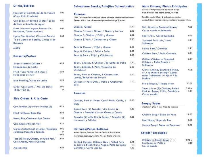 Casa Lupita Restaurant - Sanford, FL menu_pic