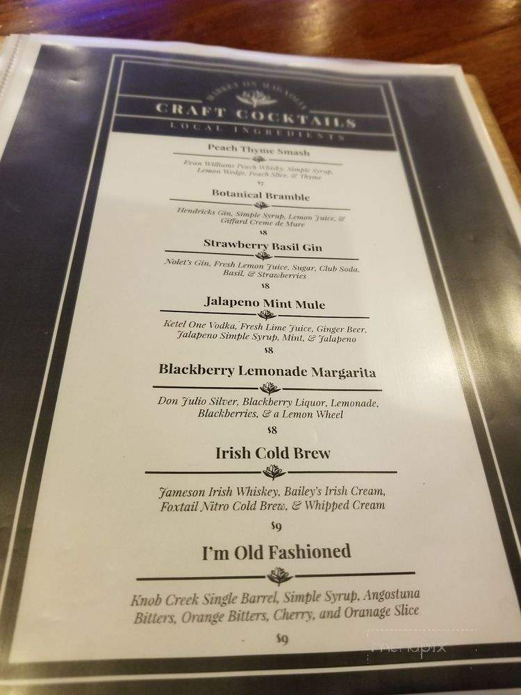 Market on Magnolia - Orlando, FL menu_pic