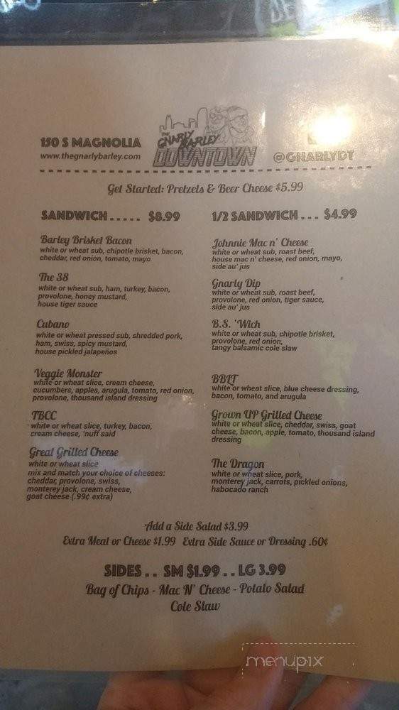 Market on Magnolia - Orlando, FL menu_pic