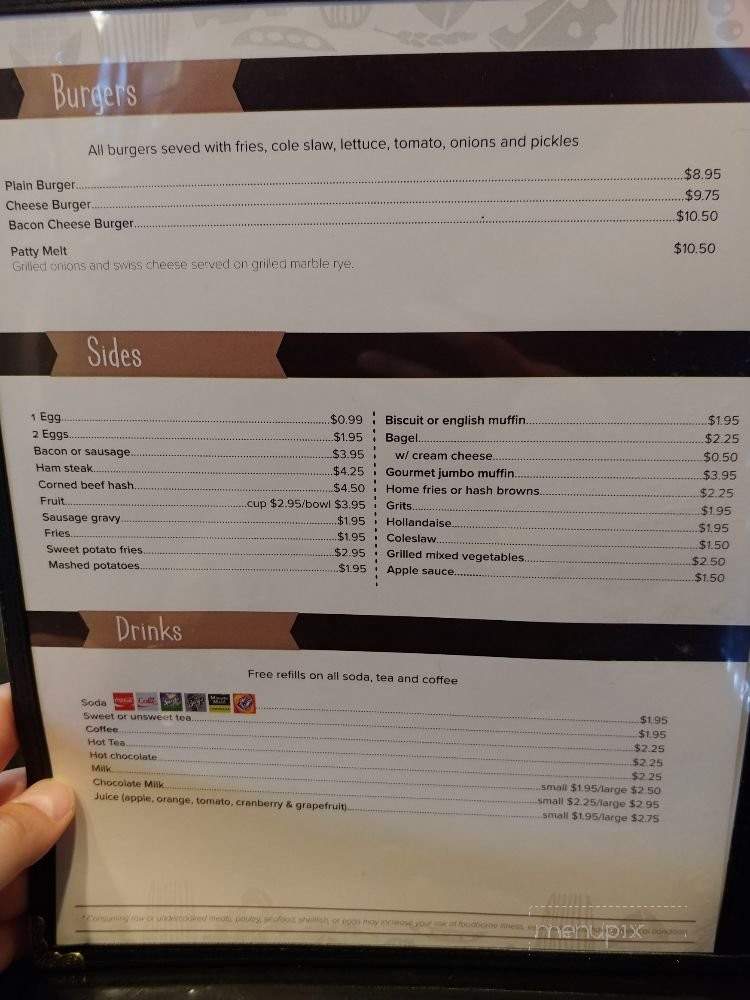 Mulberry Lane Cafe - Melbourne, FL menu_pic