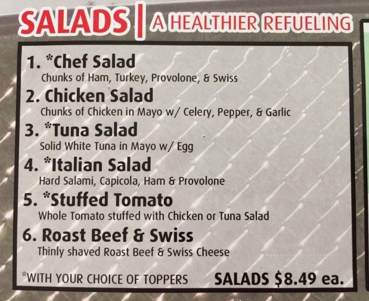 Speedin Seasons - Sebastian, FL menu_pic