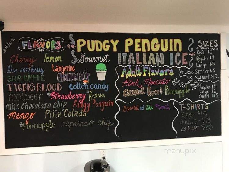 Pudgy Penguin Italian Ice - Vero Beach, FL menu_pic