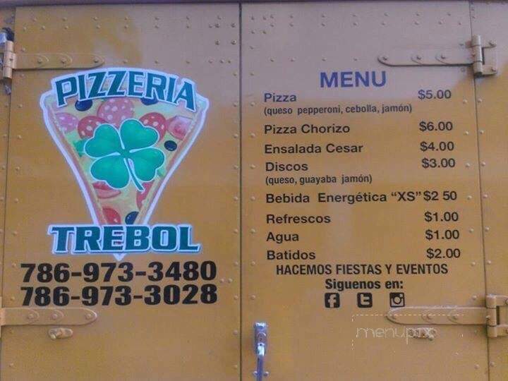 Pizza Cubana Trebol Pizzeria - Hialeah, FL menu_pic