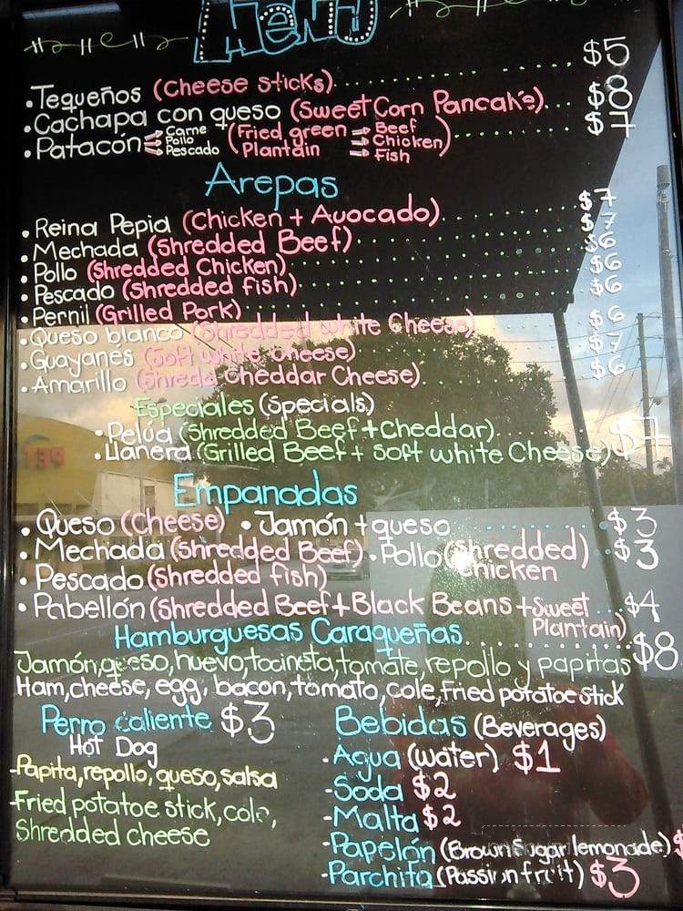 Zona Grill Food Truck - Miami, FL menu_pic