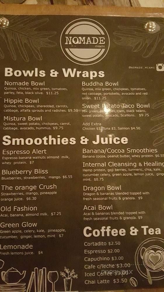 Nomade-miami - Miami, FL menu_pic