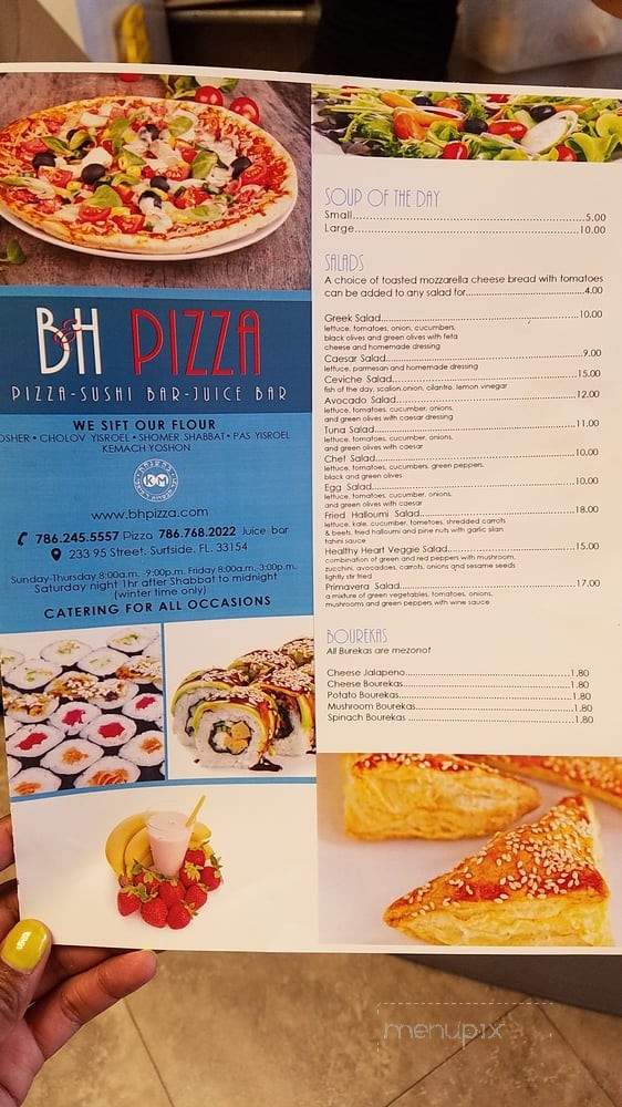 B&H Juice Bar - Surfside, FL menu_pic