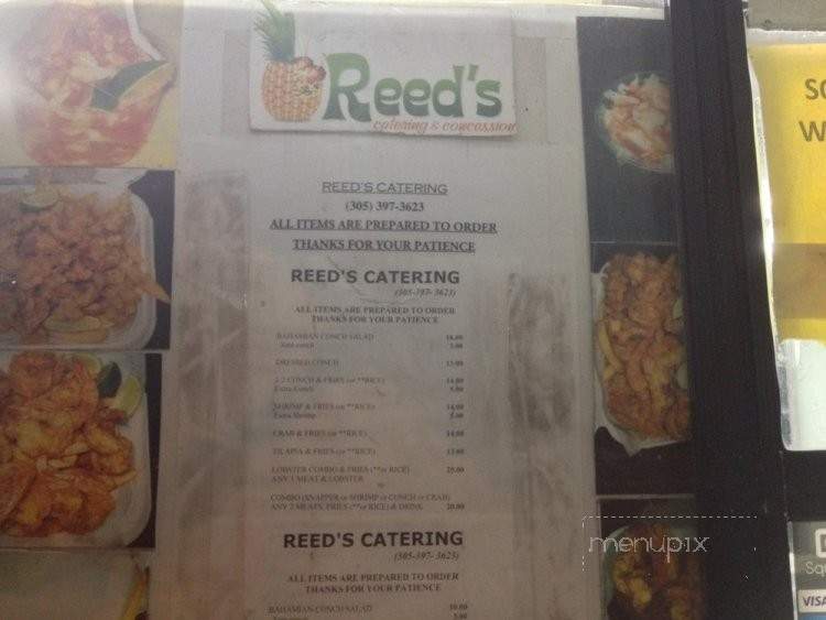 Reed's Catering & Concessions - Miami, FL menu_pic