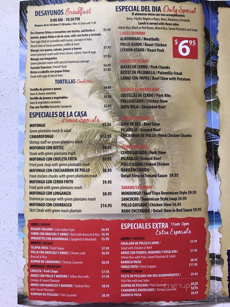 Restaurant Rincon Latino - Miami, FL menu_pic