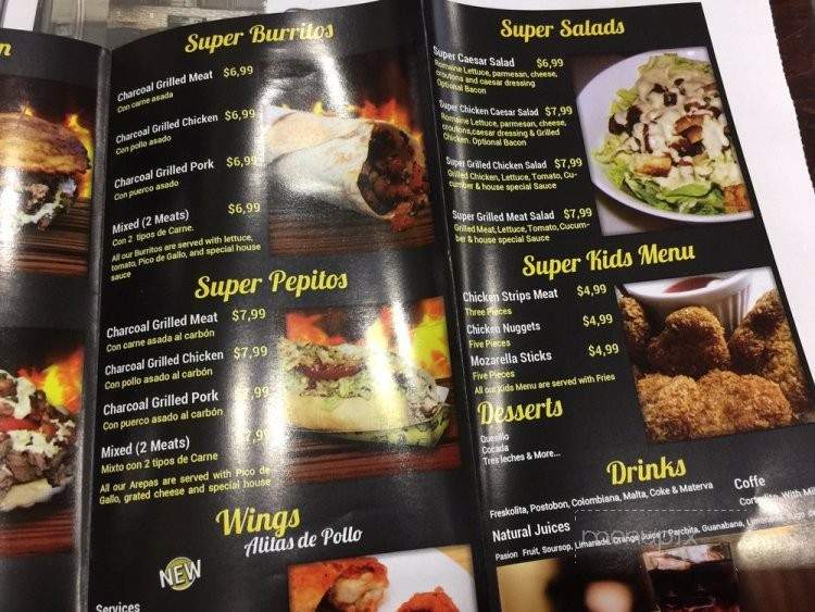 Super Arepa Doral - Doral, FL menu_pic