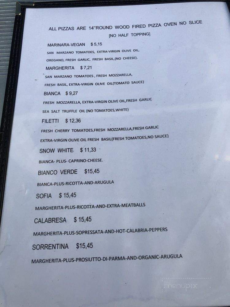 Acqua e Farina by Ciro Esposito - Miami, FL menu_pic