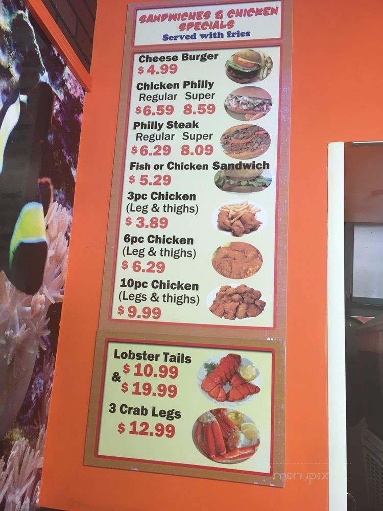 Snappers Fish & Chicken - Lauderhill, FL menu_pic