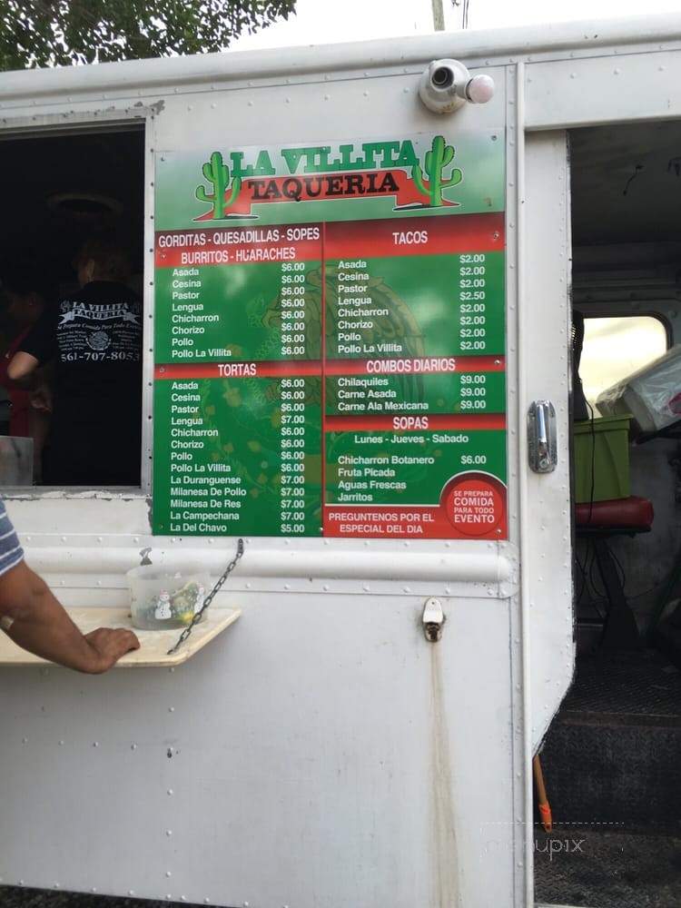 La Villita Taqueria - Wellington, FL menu_pic
