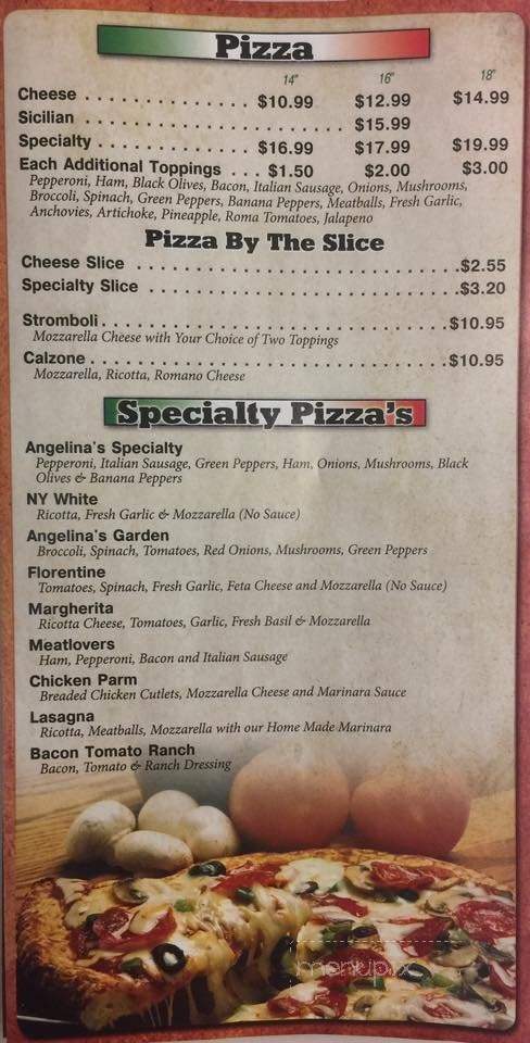 Angelina's Station Deli Pizzeria - Odessa, FL menu_pic