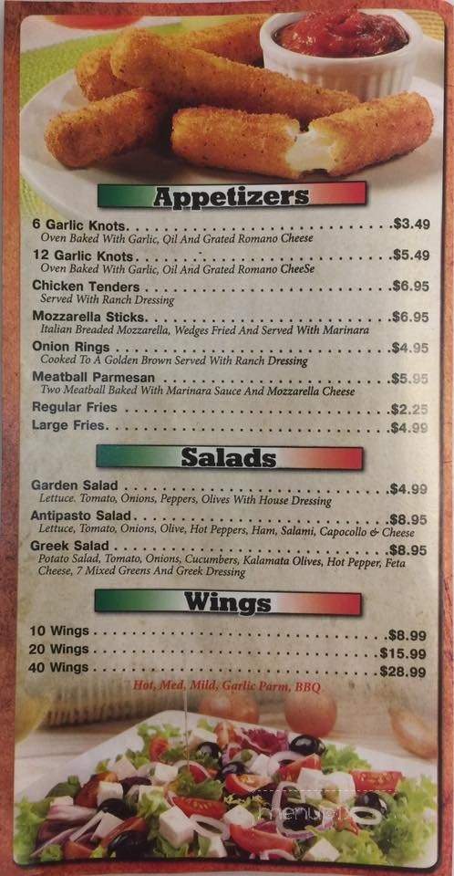 Angelina's Station Deli Pizzeria - Odessa, FL menu_pic