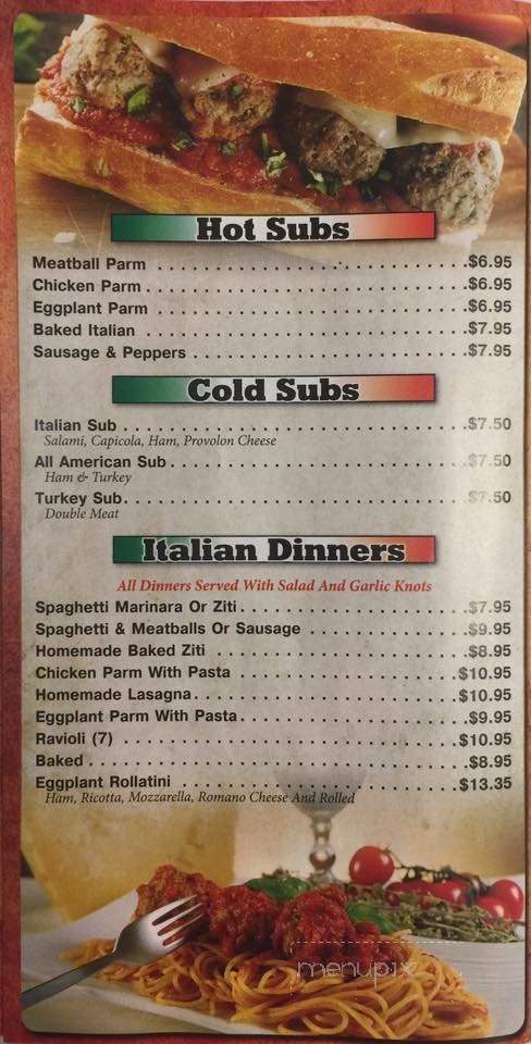 Angelina's Station Deli Pizzeria - Odessa, FL menu_pic