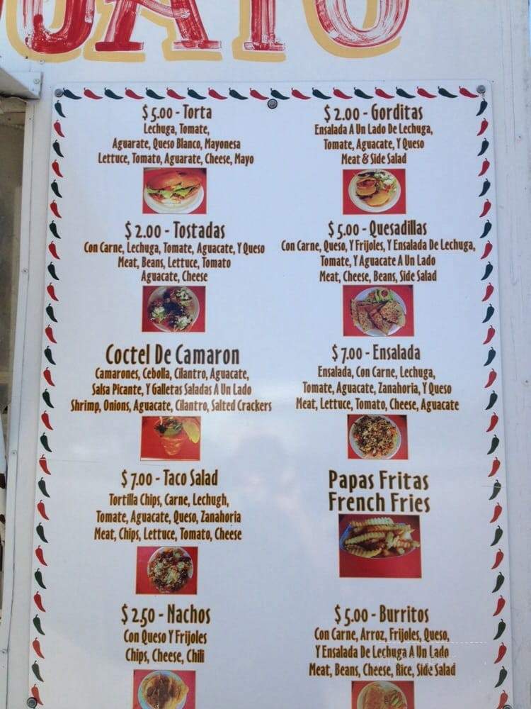 Taqueria Guanajuato - Ruskin, FL menu_pic