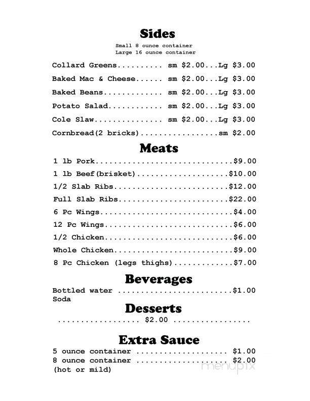 Fatheads BBQ Shack - Apollo Beach, FL menu_pic