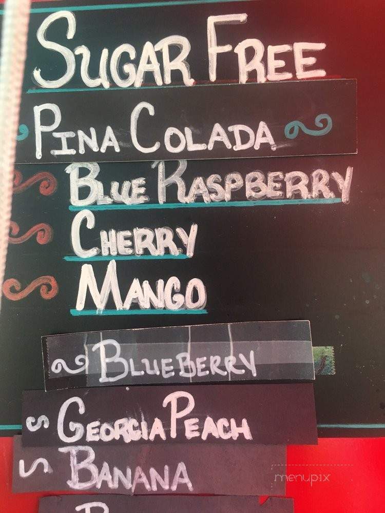 The Snowball Station - Riverview, FL menu_pic