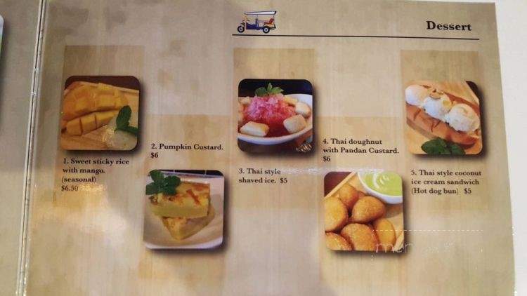 Tuk Tuk Thai Fusion - Riverview, FL menu_pic