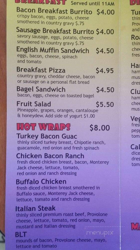 Atomic Ice Cream Factory - Redington Shores, FL menu_pic