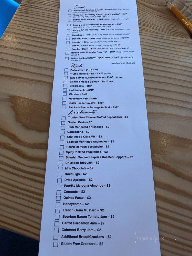 Lolita's Wine Market - Saint Petersburg, FL menu_pic