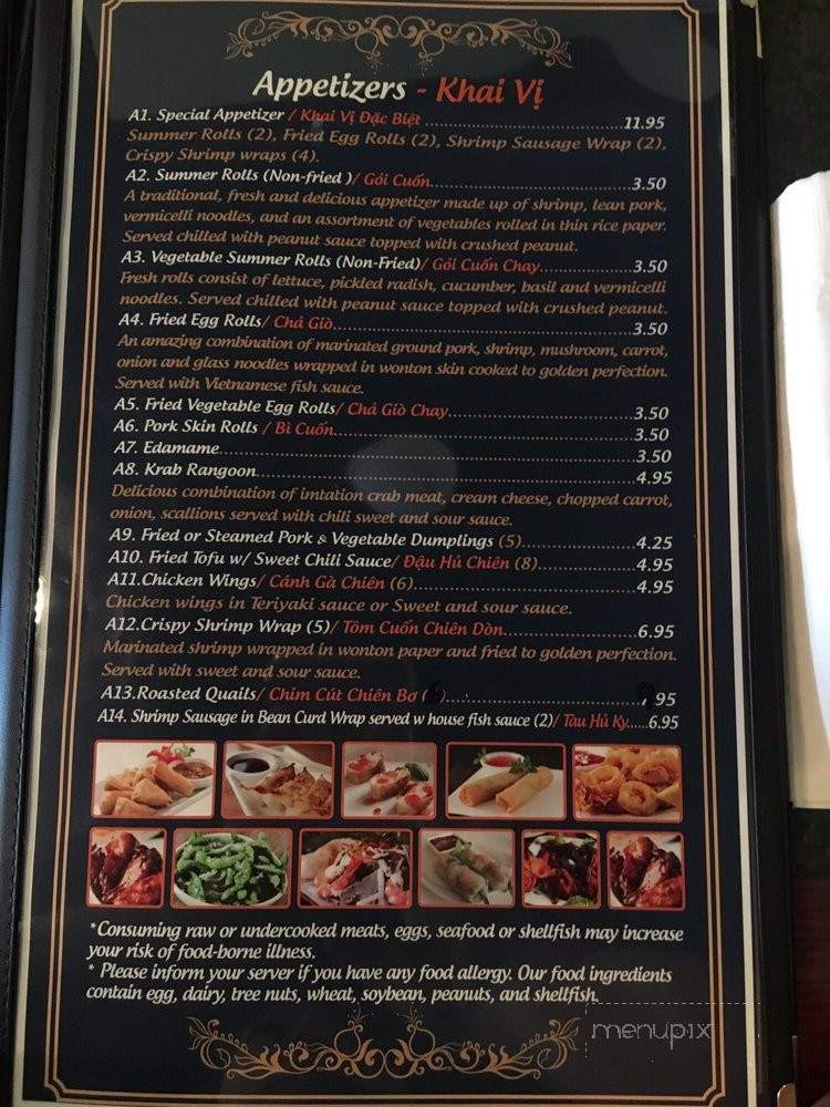 Pho Nam Viet - Clearwater, FL menu_pic
