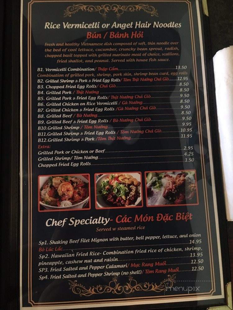 Pho Nam Viet - Clearwater, FL menu_pic
