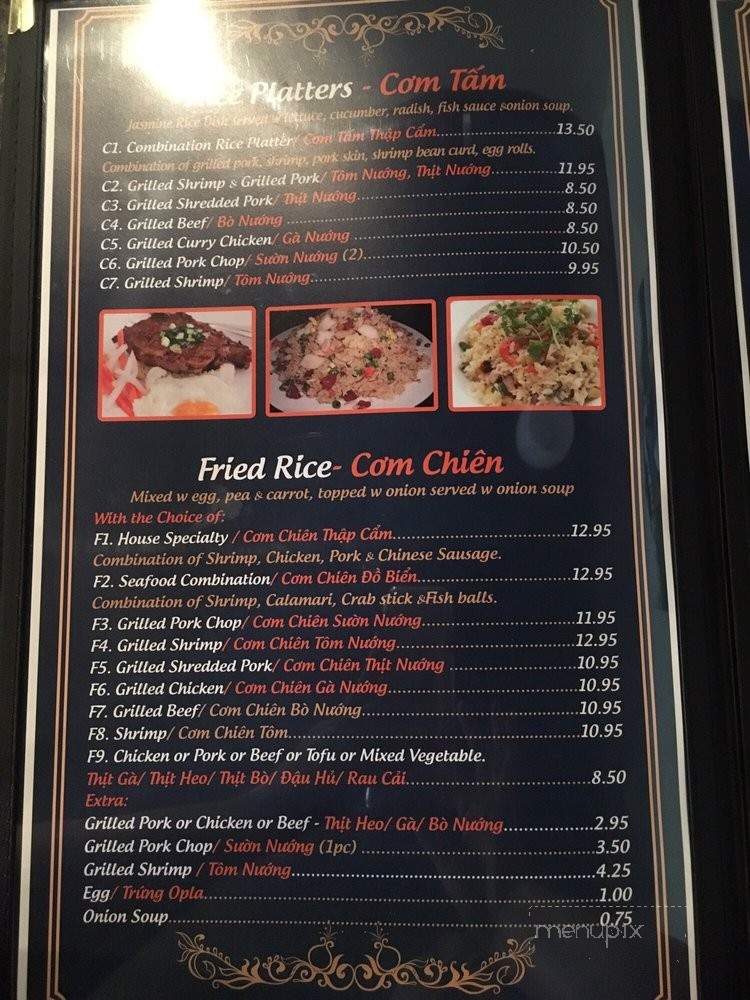 Pho Nam Viet - Clearwater, FL menu_pic