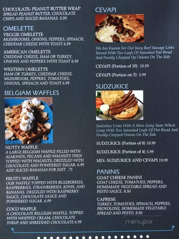 Adriatic Cafe - Clearwater, FL menu_pic