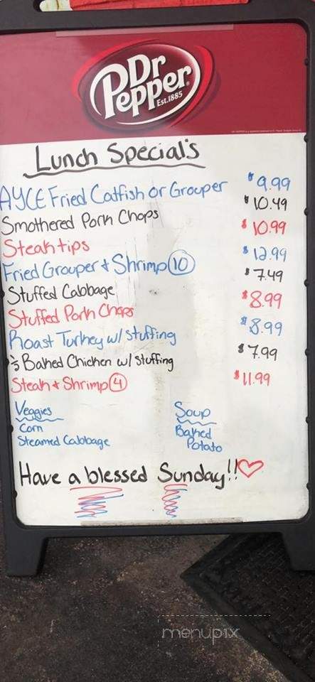 Lake Shipp Diner - Winter Haven, FL menu_pic