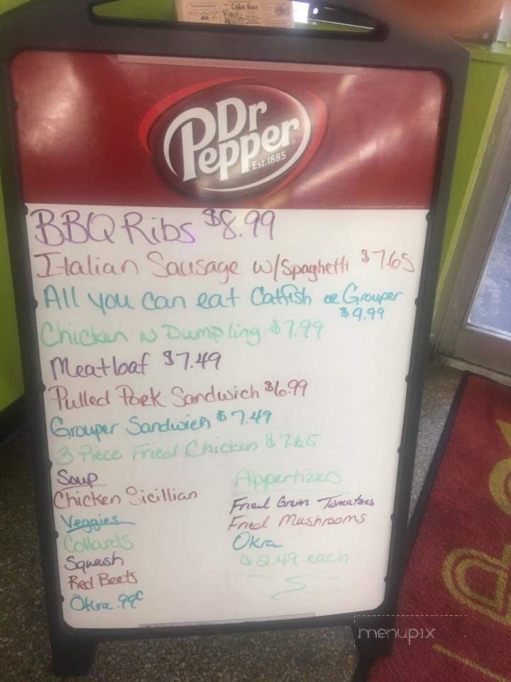 Lake Shipp Diner - Winter Haven, FL menu_pic