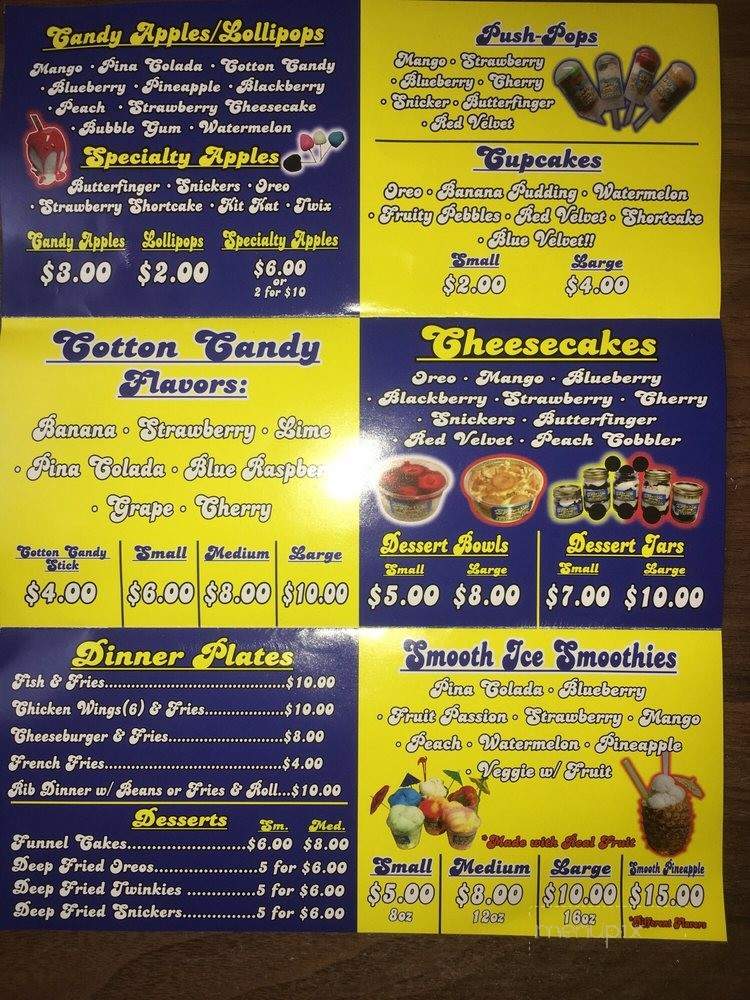 Spoety's Sweet Life - Winter Haven, FL menu_pic